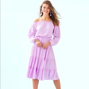 Lilly Pulitzer Off-The-Shoulder Dress - size XXS